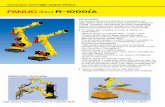 Compact and High-speed Robot - fanuc.co.jpE... · The FANUC Robot R-1000iA is a compact and high-speed robot having a wrist capacity of 80kg to 130kg. Compact mechanical unit and