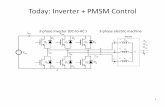 Today: Inverter PMSM Control - University of Colorado …ecee.colorado.edu/~ecen5017/lectures/CU/L37_out.pdf · P‐pole, 3‐phase PMSM equations in rotor reference frame 3 r d M