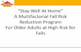 “Stay Well At Home” A Multifactorial Fall Risk Reduction ...hhd.fullerton.edu/csa/Research/documents/SWAH... · A Multifactorial Fall Risk Reduction Program For Older Adults at