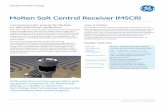 Molten Salt Central Receiver (MSCR) - ge.com · Molten Salt Central Receiver (MSCR) GE Renewable Energy Harnessing solar energy for flexible, on-demand power generation More than