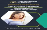 Apprenticeship Standard for Level 2 Recruitment Resourcer · About Us The British Institute of Recruiters (BIoR) is a British Institute representing the highest standard mark in British