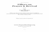 Fillers on Prayer & Revival Fillers on Prayer & .Fillers on Prayer & Revival Fillers on Prayer &