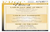 LABOR DAY 2017 AT ERCC - East Ridge Country Club ...eastridgecountryclub.com/files/2017/08/NewsLetter.pdf · LABOR DAY 2017 AT ERCC Monday, September 4th Golf Course opens at 7:00