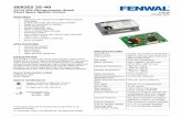 SERIES 35-40 - Kidde Fenwal Sheets/DS_35-40_F-35...F-35-40 October 2015 FEATURES • Safe start with DETECT-A-FLAME® flame sensing technology • Custom pre-purge and inter-purge