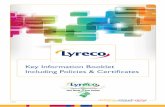 Key Information Booklet Including Policies & Certifi catesuk-corp.lyreco.com/medias/downloads/key_info_booklet.pdf · Key Information Booklet Including Policies & Certificates ...