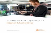 Professional Diploma in Digital Marketing Professional Diploma in Digital Marketing will equip you with the essential ... Introduction to Digital Marketing 2. ... • Key SEO Concepts