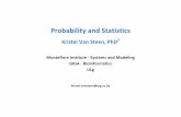 Probability and Statistics - Montefiore Institute ULgkvansteen/MATH0008-2/ac20102011/Chap… · 1.3 Families of probability distributions . ... 2 Discrete distributions 2.1 Introduction