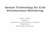 Sensor Technology for Civil Infrastructure Monitoring Technology for Civil Infrastructure Monitoring Ming L. Wang ... (mm) Traffic induced Time ... not good for cement grouted cable.