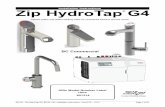 Installation Instructions Zip HydroTap G4 · sags or kinks in the hoses. ... 801314 - Zip HydroTap BC, BCHA, AIO, Installation Instructions - Aug 2015 - V2.01 Page 7 of 40 Important