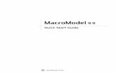 MacroModel Quick Start Guide - UCI Department of …jsnowick/groupweb/Maestro/macromodel... · Maestro comes with automatic ... Select MacroModel Quick Start Guide in the ... Enter