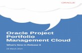 Oracle Project Portfolio Management Cloud€¦ · Oracle Project Portfolio Management Cloud ... any tips or considerations that ... enable you to import key project data into Oracle