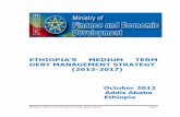 ETHIOPIA’S MEDIUM TERM DEBT MANAGEMENT STRATEGY (2013 …siteresources.worldbank.org/INTDEBTDEPT/Resources/468980... · Ethiopia’s Medium Term Debt Strategy [2013-2017] Page 1