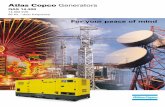 14-300 kVA 50 Hz – dual frequency · 14-300 kVA 50 Hz – dual frequency For your peace of mind. ... finish for durability and excellent resistance to corrosion. Atlas Copco equipment