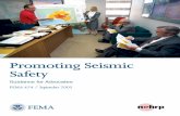 Promoting Seismic Safety - FEMA.gov · Adobe ® Portable Document Format ... Promoting seismic safety can be challenging because people seem ... concepts to know before starting to