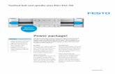 Power package! - Festo Toothed belt and spindle axes EGC/EGC-HD Power package! The electric axis EGC comes in numerous variants and has lots of benefits, such as high dynamic response
