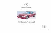 SL Operator's Manual - Modernr129motoring.com/Manuals/r129-owners-manual-1995.pdf · SL Operator's Manual SL 320 ... Program provides factory trained technical help in the event of