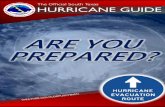 ARE YOU COVER PREPARED? up here in the Coastal Bend having never experienced a major storm. Statistics suggest that a storm is coming, and we must be prepared. Hurricanes pose the