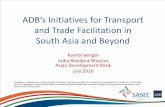 AD’s Initiatives for Transport and Trade Facilitation in … · 2016-07-27 · AD’s Initiatives for Transport and Trade Facilitation in South Asia and Beyond ... BIMSTEC Bay of