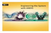 Engineering the with ANSYS the System ... Red Bull Technology Every Product is a Promise. ... presentation to particular industries and partner