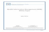 Health Information Management (HIM) White Papermarionfinancial.com/news_articles/white-papers/Health... · 2018-04-27 · Health Information Management (HIM) White Paper ... Leidos