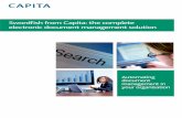 Swordfish from Capita: the complete electronic document ... · Swordfish from Capita: the complete electronic document management solution Automating document management in your organisation