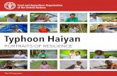 Typhoon Haiyan - Food and Agriculture Organization · Typhoon Haiyan Portraits of Resilience ©FAO/R.Cabrera. Typhoon Haiyan. Introduction Coron, Palawan Typhoon direction path. …