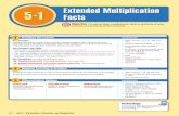 Lesson 5.1 Extended Multiplication Facts - Ellis Familyellis2020.org/iTLG/iTLG Grade 4/U5.1.pdfTo support English language learners, discuss the meanings of the terms original factand