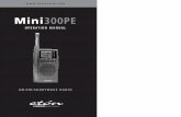 Mini300PE - RadioLabs - Radio, Wireless and Beyond -³n warrants to the original purchaser this product shall be free from defects in material or workmanship for one year from the