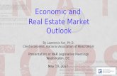 Economic and Real Estate Market Outlook -  · Animal Spirit Revival of Consumers? ... Professional & Tech Service Hospitality Administrative ... o Tax Simplification? and Mortgage
