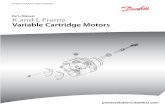 L Motor Cartridge Mount Parts Manual - Danfossfiles.danfoss.com/documents/l motor cartridge mount parts manual... · 4 Parts Manual K and L Frame Variable Cartridge Motors 520L0677