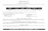 MEA 2016–17 Science Grade 11 - Maine released... · A constructed-response scoring guide includes score point descriptions used to ... Genesis Rock Location Found Africa Moon ...