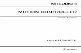 MOTION CONTROLLER - mitsubishielectric.com · type A273UHCPU IB(NA)-67262-E(9702)MEE Printed in Japan Specifications subject to change without notice. HEAD OFFICE : MITSUBISHI DENKI