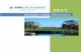 Membership Directory - IMG Academy Golf Club · membership directory 2017 adelson ronald & rita marina ... bruce & jane seasonal 727-437-6302 corrie silvia 3401 avenida madera b bradenton,