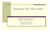 National UIC Data Base - Groundwater Protection Council | · 2012-06-06 · National UIC Data Base Quality Data for More Effective Use GWPC – September 28, 2010 Beth Hall, OGWDW,