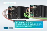 Rugged Communication RUGGEDCOM RSG907R & … · and network communication data on one network, ... of product development to detect any design or ... to apply latest updates may increase