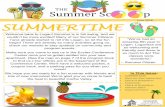 SUMMERTIME · THE Summer Sc p June 2018 In This Issue: SUMMERTIME Meet our New Instructors Check-in Reminders Important! Check-in Reminders Summer Jokes Important Dates