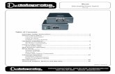 iBoot V2.4 Manual - Brookhaven National Laboratory Data/optical diagnostic...iBoot Web Enabled Power Switch Ver 2.4 Table of Contents Important Safety Instructions 2 General Description