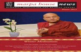 ling Winter 2011/2012 BUDDHIST MEDITATION AND … · BUDDHIST MEDITATION AND RETREAT CENTRE W ... His instructions were very simple: ... drinking coffee with your friends and having