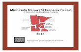 Minnesota Nonprofit Economy Report · The Minnesota Council of Nonprofits’ Minnesota Nonprofit Economy Report, ... improving the overall quality of life in the ... Percentage of