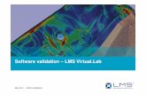 Process Software Validation Virtual - LORE -- Homepagelore.ua.ac.be/Teaching/STestenMaster/Industrial2011/05_LMS.pdf · Software validation – LMS Virtual.Lab. ... LMS Test.Lab Test-based