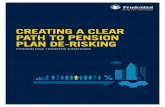 CREATING A CLEAR PATH TO PENSION PLAN DE …pensionrisk.prudential.com/pdfs/clear-path.pdfCREATING A CLEAR PATH TO PENSION PLAN DE-RISKING ... as a leader in flexible ... • Prudential