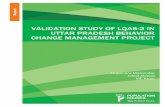 Validation study of LQAS-2 in Uttar Pradesh Behavior ... · LQAS Lot Quality Assurance Sampling MLE Management Learning and ... Uttar Pradesh Behavior Change Management ... building