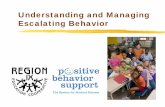 Understanding and Managing Escalating Behaviortoolbox2.s3-website-us-west-2.amazonaws.com/accnt_67464/site_67465/...Escalating Behavior. Acknowledgments ... Part I: The Model. High