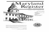 Issue Date: July 25, 2014 15 934 - Maryland Department of ... · COMAR regulations are cited by title number, subtitle number, chapter number, and regulation number. Example ... 30