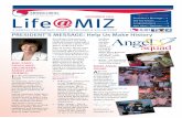 INSIDE THIS ISSUE NOVEMBER 2015 Life MIZ ... Locke & Donna Korade Co-Chairs MHC Charities Committee December A MESSAGE FROM THE MHC CHARITIES CAMPAIGN COMMITTEE DID YOU KNOW? SHOW