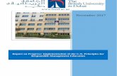 Report on Progress: Implementation of the U.N. Principles ... · United Nation’s ‘Principles for Responsible management Education ... of the nature and content of HRM ... 2017
