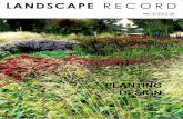  · Landscape Record Vol. 3/2015.06 65 . ... Narrative The planting design strategy for ... physical activity and development of the whole childhood 2.