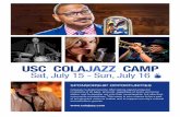 USC COLAJAZZ CAMP DELFEAYO MARSALIS, BERT LIGON, BRYSON BORGSTEDT, MARK RAPP, JAY WARE, AMOS HOFFMAN and the rest of our jazz camp teachers are some of the most celebrated jazz ...