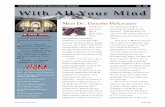 NEWSLETTER OF TALBOT’S MA PHILOSOPHY …media1.biola.edu/talbot/downloads/downloads/philosophy/newsletters/... · WITH ALL YOUR MIND Fall 2008! With All Your Mind ... Pg.20 Book