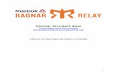OFFICIAL 2018 RACE BIBLE - runragnar.com Race Bible 2018.pdf · OFFICIAL 2018 RACE BIBLE ... Here are some tips that will make organising a team easy ... Accurate paces